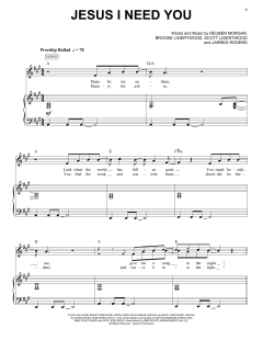 Jesus I Need You von Hillsong Worship (Download) 