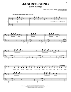 Jason's Song (Gave It Away) von Ariana Grande (Download) 