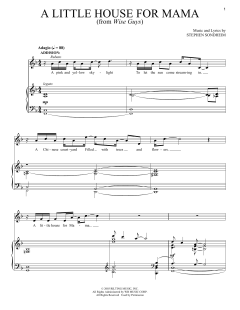A Little House For Mama von Stephen Sondheim (Download) 