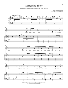 Something There von Alan Menken (Download) 