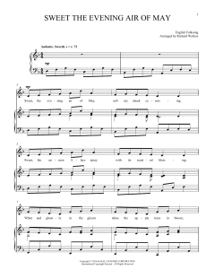 Sweet The Evening Air Of May (Download) 