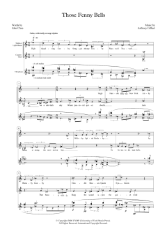 Those Fenny Bells (for mezzo-soprano, counter-tenor and vibraphone) von Anthony Gilbert (Download) 
