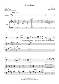 Ghost Train (for baritone and piano) (Download) 