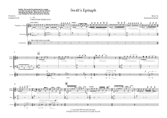 Swift's Epitaph (for counter-tenor and percussion) von Donnacha Dennehy (Download) 