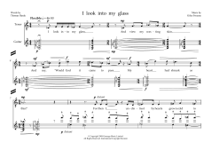 I look into my glass (for tenor and guitar) von Giles Swayne (Download) 
