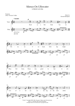 Silence on Ullswater (for tenor and harp) von Howard Skempton (Download) 