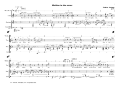 Maiden in the moor (for tenor and percussion) von Nicholas Sackman (Download) 