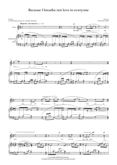 Because I breathe not love to everyone von Robert Keeley (Download) 