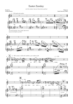 Easter Zunday (for tenor and piano) von Sadie Harrison (Download) 