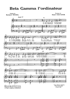 Beta Gamma L'Ordinateur von Henri Salvador (Download) 