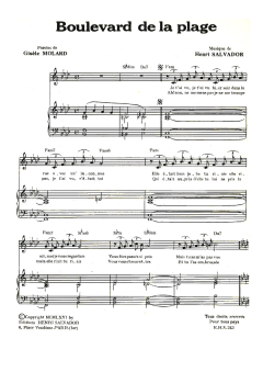 Boulevard De La Plage von Henri Salvador (Download) 