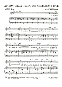 Au Bon Vieux Temps Des Chercheurs D'or von Henri Salvador (Download) 