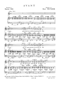 Avant von Henri Salvador (Download) 