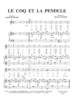 Le Coq Et La Pendule von Claude Nougaro (Download) 