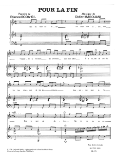 Pour La Fin von Didier Marouani (Download) 