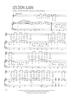 Les Don Juan von Claude Nougaro (Download) 