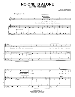 No One Is Alone - Part I von Stephen Sondheim (Download) 