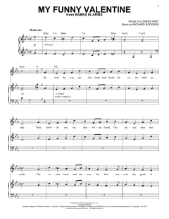 My Funny Valentine von Lorenz Hart (Download) 