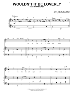 Wouldn't It Be Loverly von Frederick Loewe (Download) 