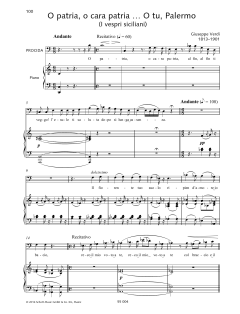 O patria, o cara patria... O tu, Palermo von Giuseppe Verdi (Download) 