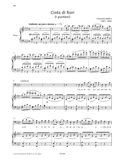 Cinta di fiori von Vincenzo Bellini (Download) 