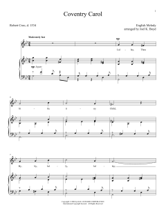 Coventry Carol (Download) 