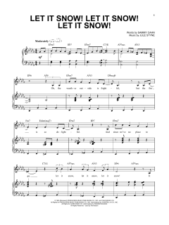 Let It Snow! Let It Snow! Let It Snow! von Jule Styne (Download) 