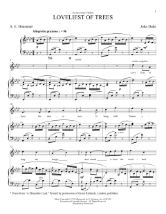 Loveliest Of Trees von John Duke (Download) 