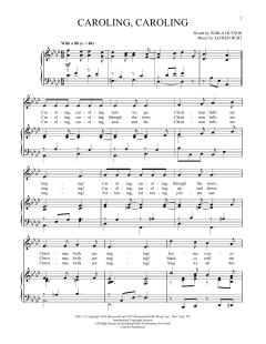 Caroling, Caroling von Alfred Burt (Download) 