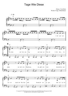 Tage Wie Diese von Die Toten Hosen (Download) 