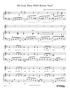 Oh God How Will I Know You (Download) 