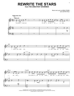 Rewrite The Stars von Benj Pasek (Download) 