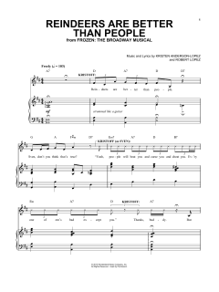 Reindeer(s) Are Better Than People von Robert Lopez (Download) 