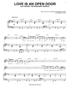 Love Is An Open Door von Robert Lopez (Download) 