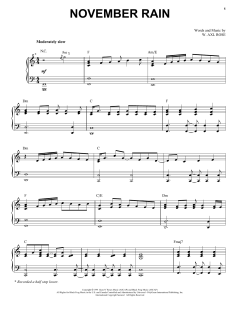 November Rain von Guns N' Roses (Download) 