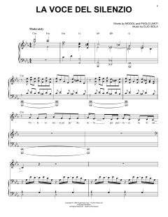 La Voce Del Silenzio von Andrea Bocelli (Download) 