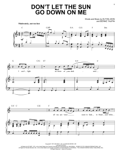 Don't Let The Sun Go Down On Me von Bernie Taupin (Download) 