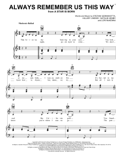 Always Remember Us This Way von Lady Gaga (Download) 