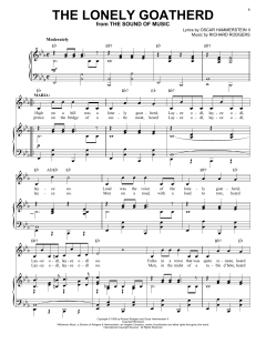 The Lonely Goatherd von Rodgers & Hammerstein (Download) 
