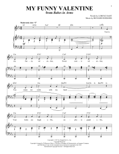 My Funny Valentine von Lorenz Hart (Download) 