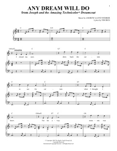 Any Dream Will Do von Tim Rice (Download) 