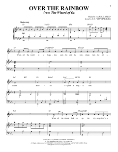 Over The Rainbow von Harold Arlen (Download) 
