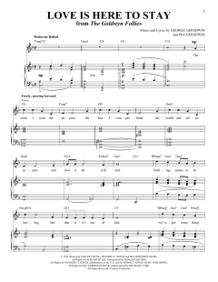 Love Is Here To Stay von George Gershwin (Download) 