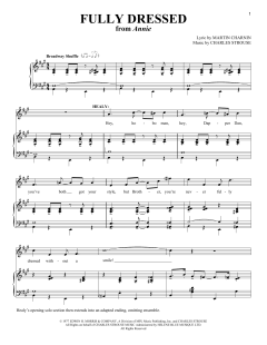 Fully Dressed von Martin Charnin (Download) 