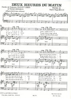 Deux Heures Du Matin von Francoise Mallet-Joris (Download) 