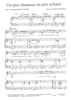 Un Peu Chameau Un Peu Sultane von Francoise Mallet-Joris (Download) 