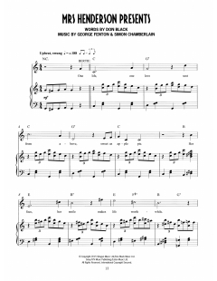 Mrs. Henderson Presents (Vivian Van Damm) von Don Black (Download) 