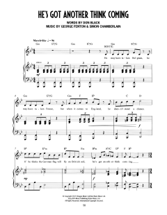 He's Got Another Thing Coming von Don Black (Download) 