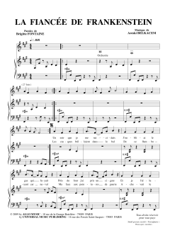 La Fiancée de Frankenstein von Brigitte Fontaine (Download) 