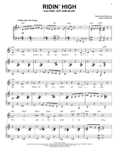 Ridin' High [Jazz version] von Cole Porter (Download) 